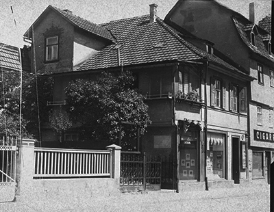 ehem Häuser in der Auergasse um 1900
